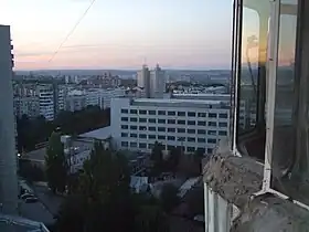 Vederea a sectorului Ciocana dinspre Botanica