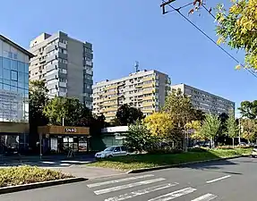 Blocuri înalte de pe Bulevardul Bucureștii Noi, arhitecți necunoscuți, c.1965-1970