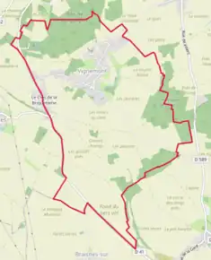 Poziția localității Vignemont