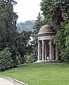 Glorieta din parcul Villei Olmo din Como