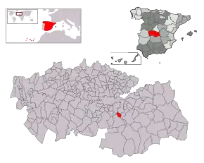 Poziția localității Villaminaya