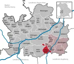 Poziția localității Villenbach