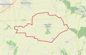 Poziția localității Villers-Saint-Genest