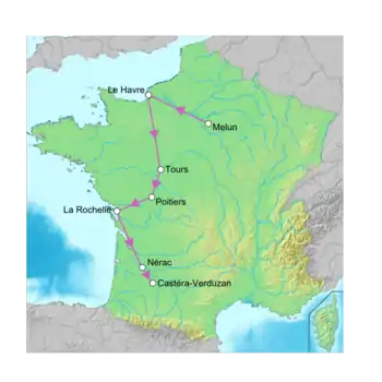 Periplul lui Vaublanc