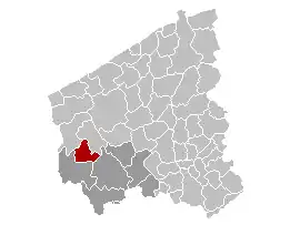 Vleteren în Provincia Flandra de Vest