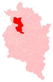 Lage Dornbirns im Bundesland Vorarlberg