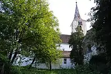 Biserica fortificată din VurpărMachetă pentru biserica fortificată din VurpărPlanul arheologic al fortificației și a bisericii din Vurpăr, Sibiu