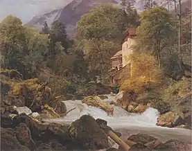 Cascada, 1840
