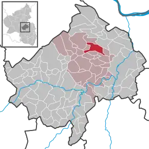 Poziția localității Wallhausen