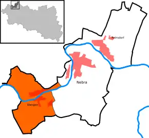 Poziția localității Wangen