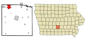 Poziția localității Norwalk
