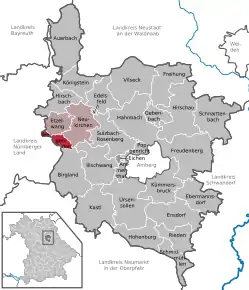 Poziția localității Weigendorf