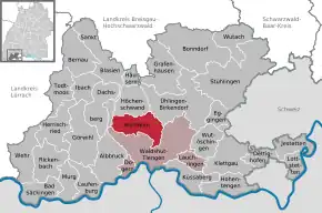 Poziția localității Weilheim