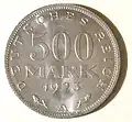 500 Mark din aluminiu (1923)