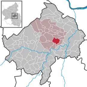 Poziția localității Weinsheim