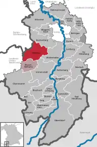 Poziția localității Weitnau