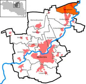 Poziția localității Wengelsdorf