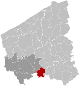 Wervik în Provincia Flandra de Vest