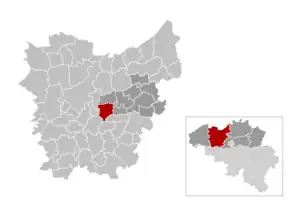 Wetteren în Provincia Flandra de Vest