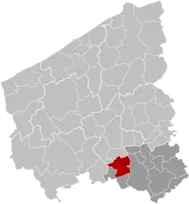 Wevelgem în Provincia Flandra de Vest