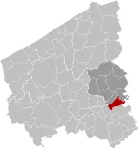 Wielsbeke în Provincia Flandra de Vest