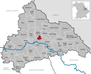 Poziția localității Willmering