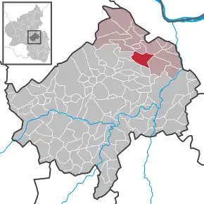 Poziția localității Windesheim