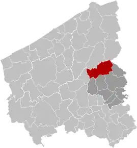 Wingene în Provincia Flandra de Vest