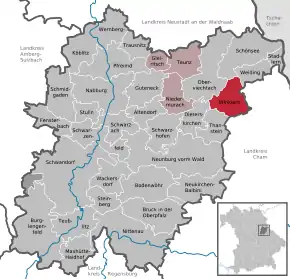 Poziția localității Winklarn