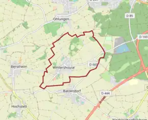 Poziția localității Wintershouse