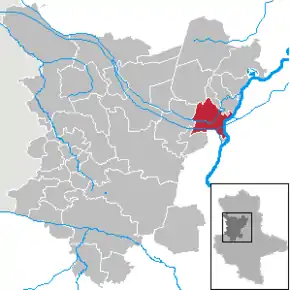 Poziția localității Wolmirstedt