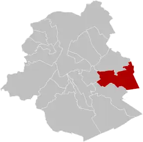 Woluwe-Saint-Pierre în Regiunea Bruxelles