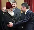 Întâlnirea cu președintele OSCE Solomon Passy. 2004