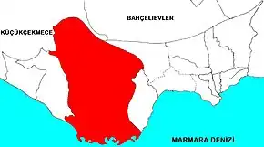 Poziția localității Yeşilköy