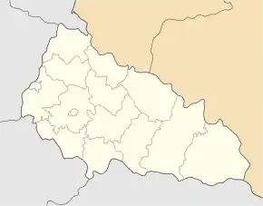 Ciop se află în Regiunea Transcarpatia