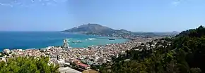 Panorama orașului Zakynthos
