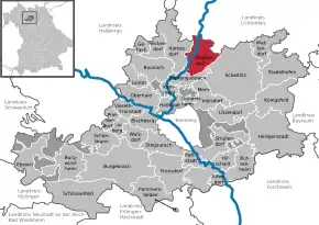 Poziția localității Zapfendorf