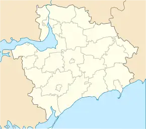 Melitopol se află în Regiunea Zaporijjea