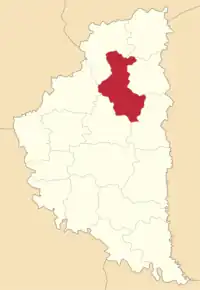 Poziția localității Zbaraj