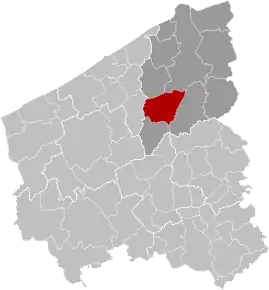 Zedelgem în Provincia Flandra de Vest