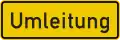 Umleitung (ocolire) (Germania)