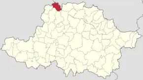 Poziția localității Zerind