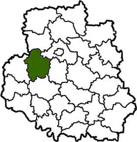 Poziția localității Jmerînka