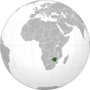 Poziția statului Zimbabwe