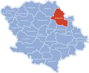 Poziția localității Zinkiv