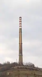 Coșul de dispersie al Combinatului Ampelum Zlatna