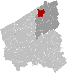 Zuienkerke în Provincia Flandra de Vest