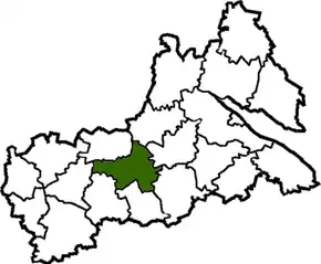 Poziția localității Zvenîhorodka