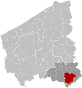 Zwevegem în Provincia Flandra de Vest