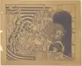 Design de Jan Toorop pentru Cercul de Artă de la Haga – 1892